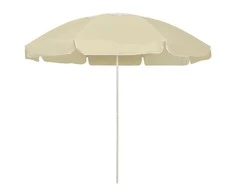 Paplūdimio skėtis, smėlio geltonos spalvos, 240cm