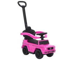 Paspiriamas vaikiškas automobilis G63, rožinis