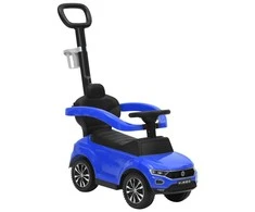 Paspiriamas vaikiškas automobilis Volkswagen T-Roc, mėlynas