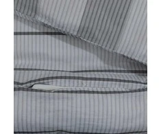 Patalynės komplektas, pilkas, 260x240cm, medvilnė