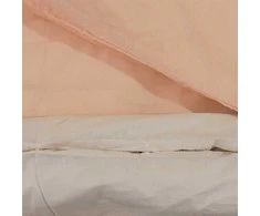 Patalynės komplektas, rožinės spalvos, 140x200cm, medvilnė
