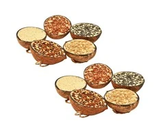 Paukščių lesalas kokoso kevale, 10vnt., 290g