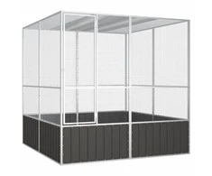 Paukščių narvas, antracito, 213,5x217,5x211,5cm, plienas