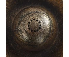 Paukščių prausykla su fontanu, bronzinė, 50x91cm, plastikas