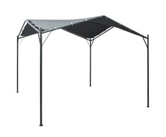 Pavėsinė, antracito spalvos, 3x3m, plienas