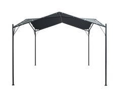 Pavėsinė, antracito spalvos, 3x3m, plienas
