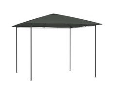 Pavėsinė, antracito spalvos, 3x3x2,6m, 160g/m²