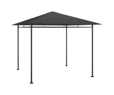 Pavėsinė, antracito spalvos, 3x3x2,7m, 180g/m²