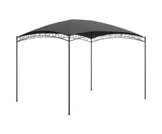 Pavėsinė, antracito spalvos, 3x4x2,65m, 180 g/m²