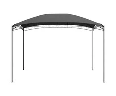 Pavėsinė, antracito spalvos, 3x4x2,65m, 180 g/m²