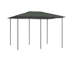 Pavėsinė, antracito spalvos, 3x4x2,6m, 160g/m²