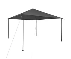 Pavėsinė, antracito spalvos, 4x4x3m, 180 g/m²