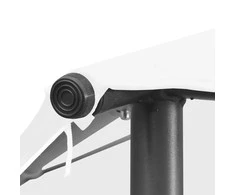 Pavėsinė, baltos spalvos, 3x3x2,9m, 180g/m²