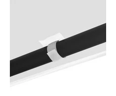 Pavėsinė, baltos spalvos, 4x4x3m, 180 g/m²