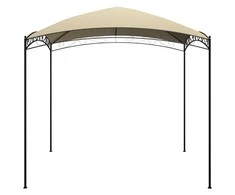 Pavėsinė, kreminės spalvos, 3x3x2,65m, 180 g/m²
