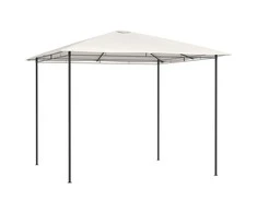 Pavėsinė, kreminės spalvos, 3x3x2,6m, 160g/m²