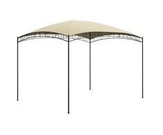 Pavėsinė, kreminės spalvos, 3x4x2,65m, 180 g/m²