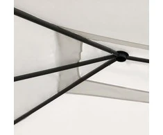 Pavėsinė, kreminės spalvos, 3x4x2,6m, 160g/m²