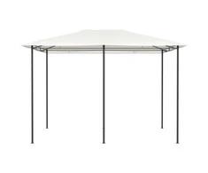 Pavėsinė, kreminės spalvos, 3x4x2,6m, 160g/m²
