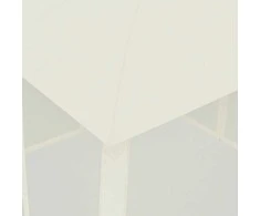 Pavėsinė su stogu ir sienomis, kreminė, 2,93x2,93m, plienas