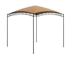 Pavėsinė, taupe spalvos, 3x3x2,65m, 180 g/m²