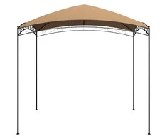 Pavėsinė, taupe spalvos, 3x3x2,65m, 180 g/m²
