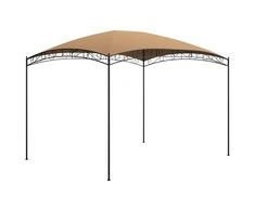Pavėsinė, taupe spalvos, 3x4x2,65m, 180 g/m²