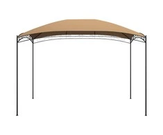 Pavėsinė, taupe spalvos, 3x4x2,65m, 180 g/m²