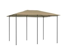 Pavėsinė, taupe spalvos, 3x4x2,6m, 160g/m²