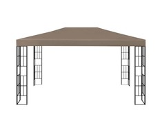 Pavėsinė, taupe spalvos, 4x3m