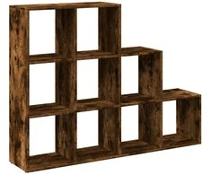 Pertvara/knygų spinta, ąžuolo, 137,5x29x103,5cm, 3 aukštų