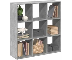 Pertvara/knygų spinta, betono, 102x29x103,5cm, mediena