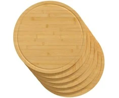 Pjaustymo lentelės, 6vnt., 30x1,5cm, bambukas