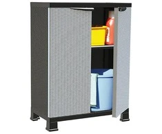 Plastikinė spintelė, 68x39x92cm, ratano dizaino