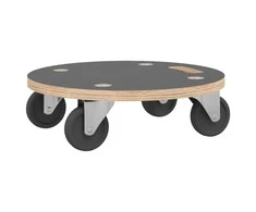 Transportavimo vežimėliai, 2vnt., 38x11,5cm, apskriti, 250kg
