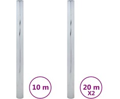 Plėvelės nuo saulės karščio, 3vnt., sidabrinės, PVC, statinės