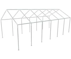 Plieno rėmas, 12 x 6 m, vakarėlių palapinei