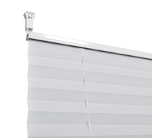 Plisuotos Žaliuzės, 100 x 200 cm, Baltos