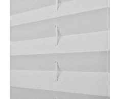 Plisuotos Žaliuzės, 40 x 100 cm, Baltos