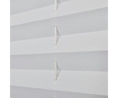 Plisuotos Žaliuzės, 60 x 200 cm, Baltos