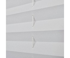 Plisuotos Žaliuzės, 80 x 150 cm, Baltos