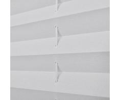 Plisuotos Žaliuzės, 80 x 200 cm, Baltos