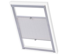Plisuotos žaliuzės, baltos, M06/306