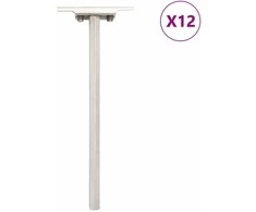 Plūduriuojančių lentynų laikikliai, 12 vnt., Ø12x200 mm, plieno