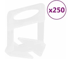 Plytelių išlyginimo spaustukai, 250vnt., 1mm