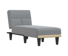 Sofa Poilsio gultas, šviesiai pilkos spalvos, audinys