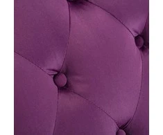 Poilsio gultas, violetinės sp., aksomas