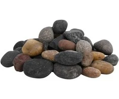 Poliruoti akmenukai, įvairių spalvų, 10kg, 5–8cm