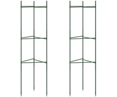 Pomidorų narvas 2vnt., 116 cm Plienas ir PP