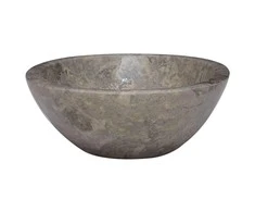 Praustuvas, pilkos spalvos, 53x40x15cm, marmuras